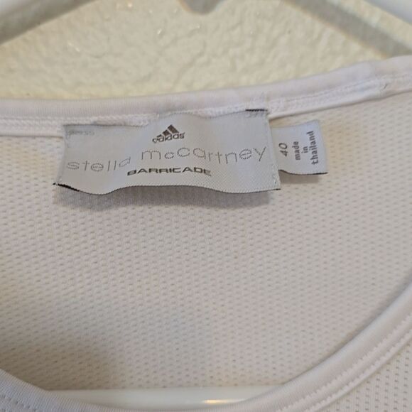Stella McCartney for ADIDAS Barricade Short Sleeve Top 40 M - Picture 2 of 7
